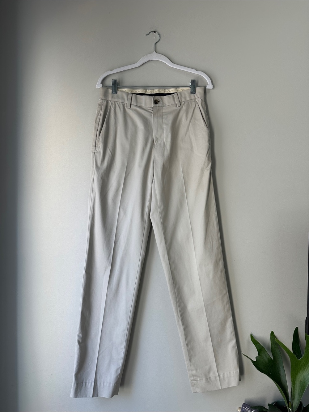 Brooks Brothers Beige Advantage Chino Regular